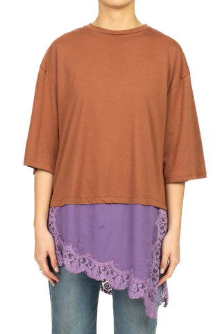 Tensione In Maglia Donna Tabacco