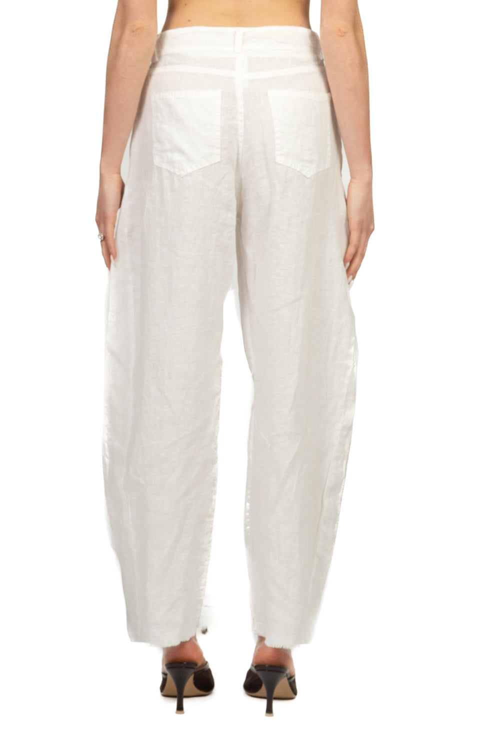 Tensione In Pantalone Casual Donna Panna