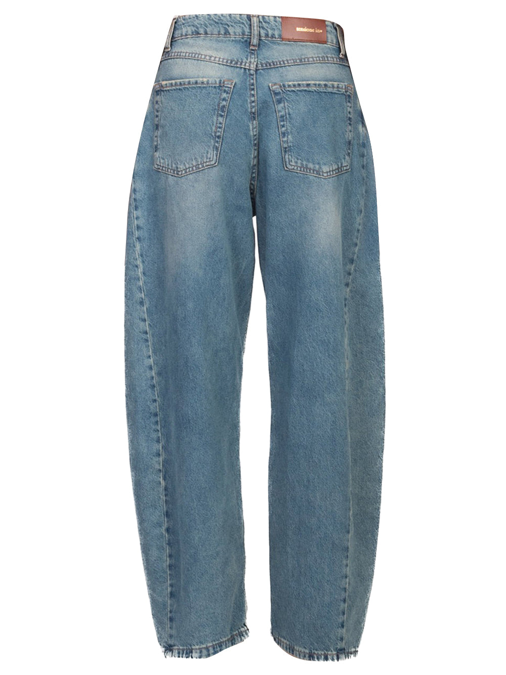 Jeans Largo Donna Denim