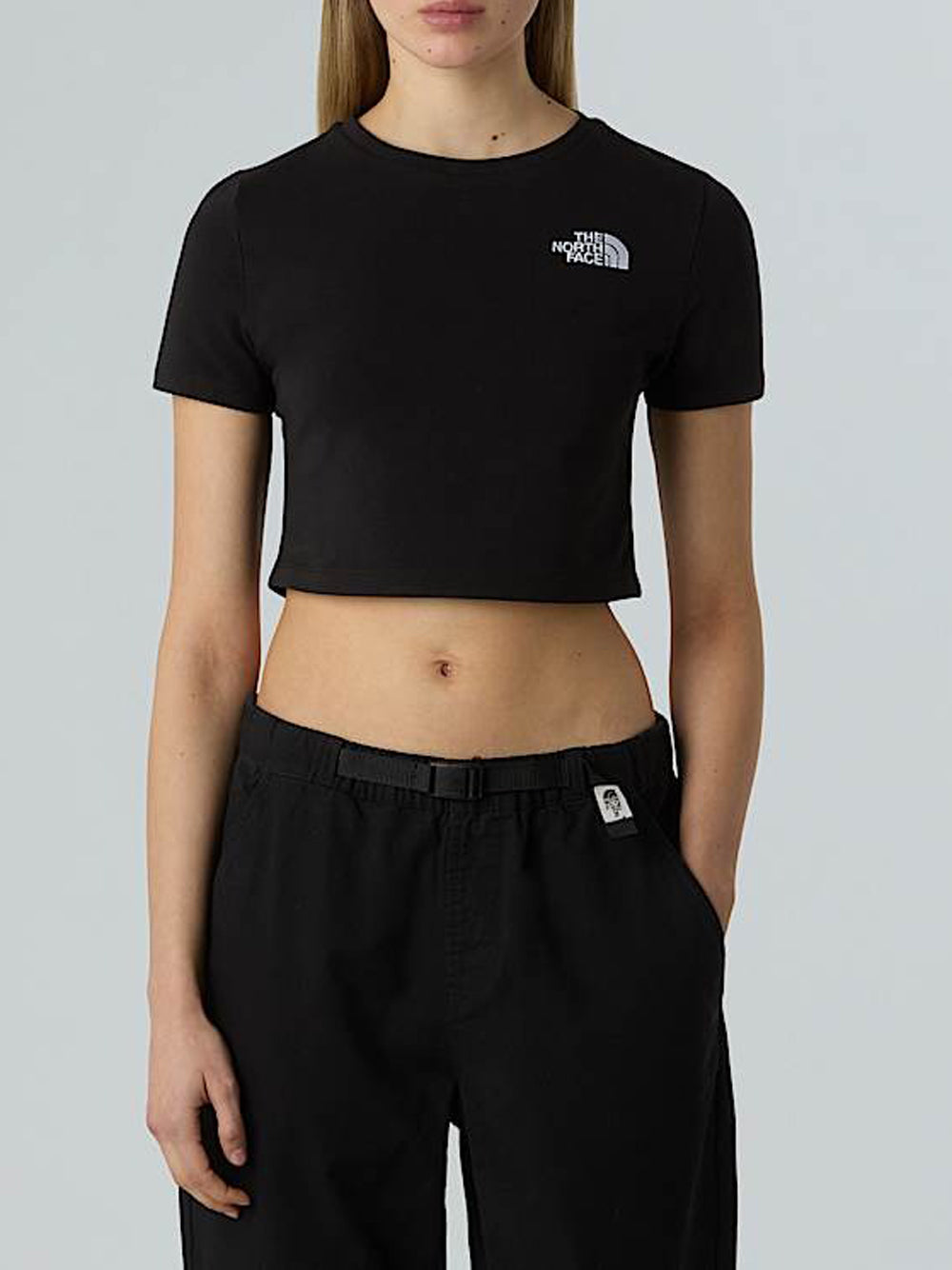 The North Face T-shirt Donna Ess Cp Nero