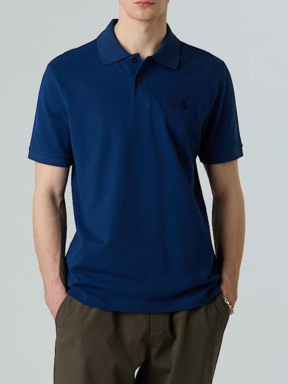 Polo Uomo Ess Rg Blu