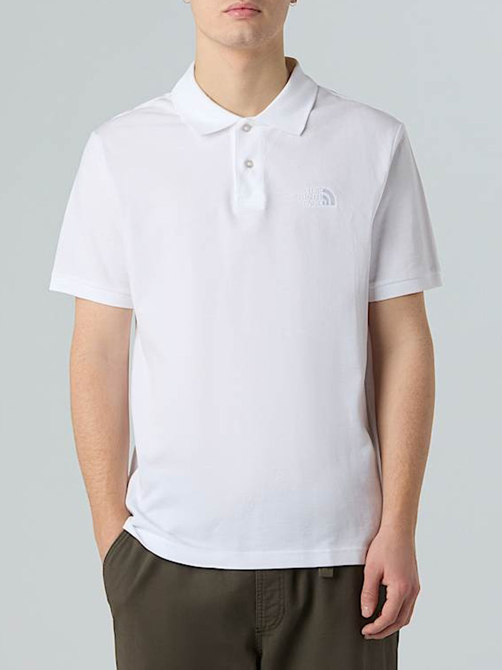 Polo Uomo Ess Rg Bianco