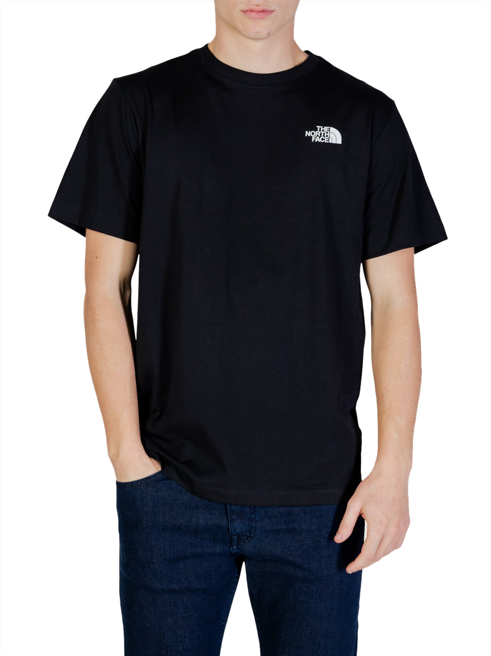 The North Face T-shirt Uomo Mnt Sktch Nero