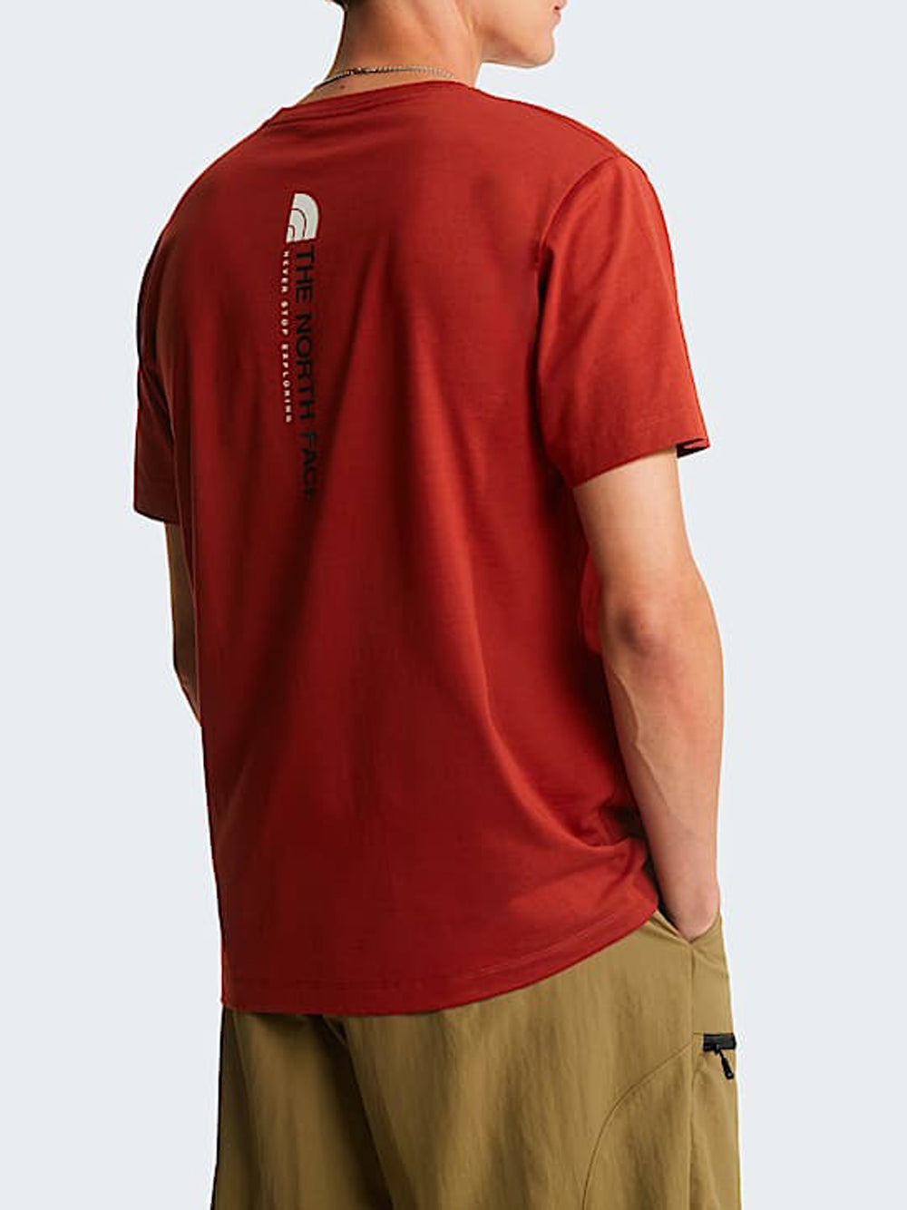 The North Face T-shirt Uomo Shor Terra Rossa