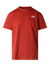 The North Face T-shirt Uomo Shor Terra Rossa
