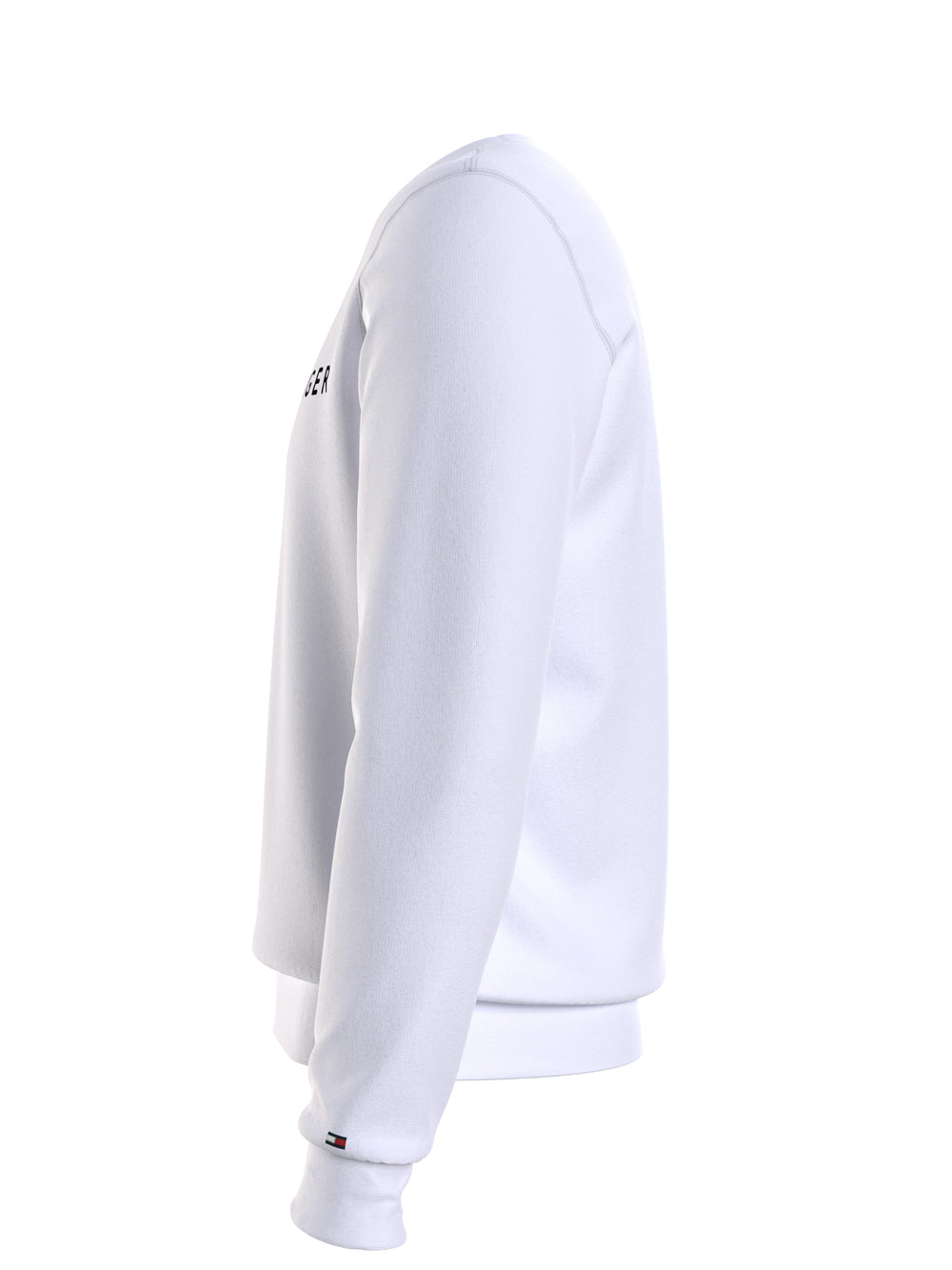 Tommy Hilfiger Felpa Girocollo Uomo Bianco