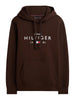 Tommy Hilfiger Felpa Cappuccio Uomo Love Verde