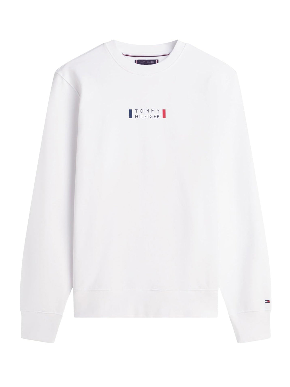 Felpa Girocollo Uomo Love Bianco