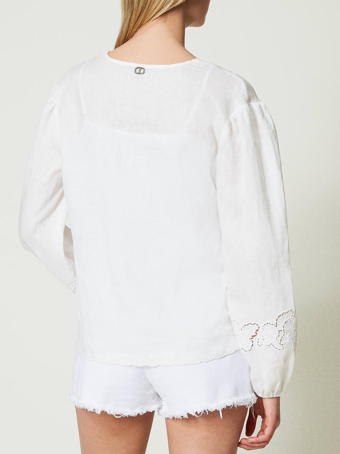 Twinset Blusa Donna Bianco