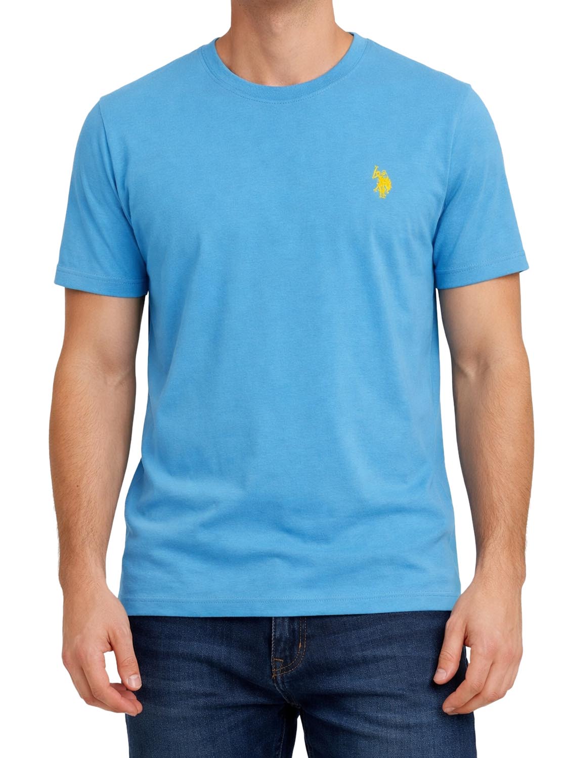 U.S. Polo Assn. T-shirt Uomo Azzurro