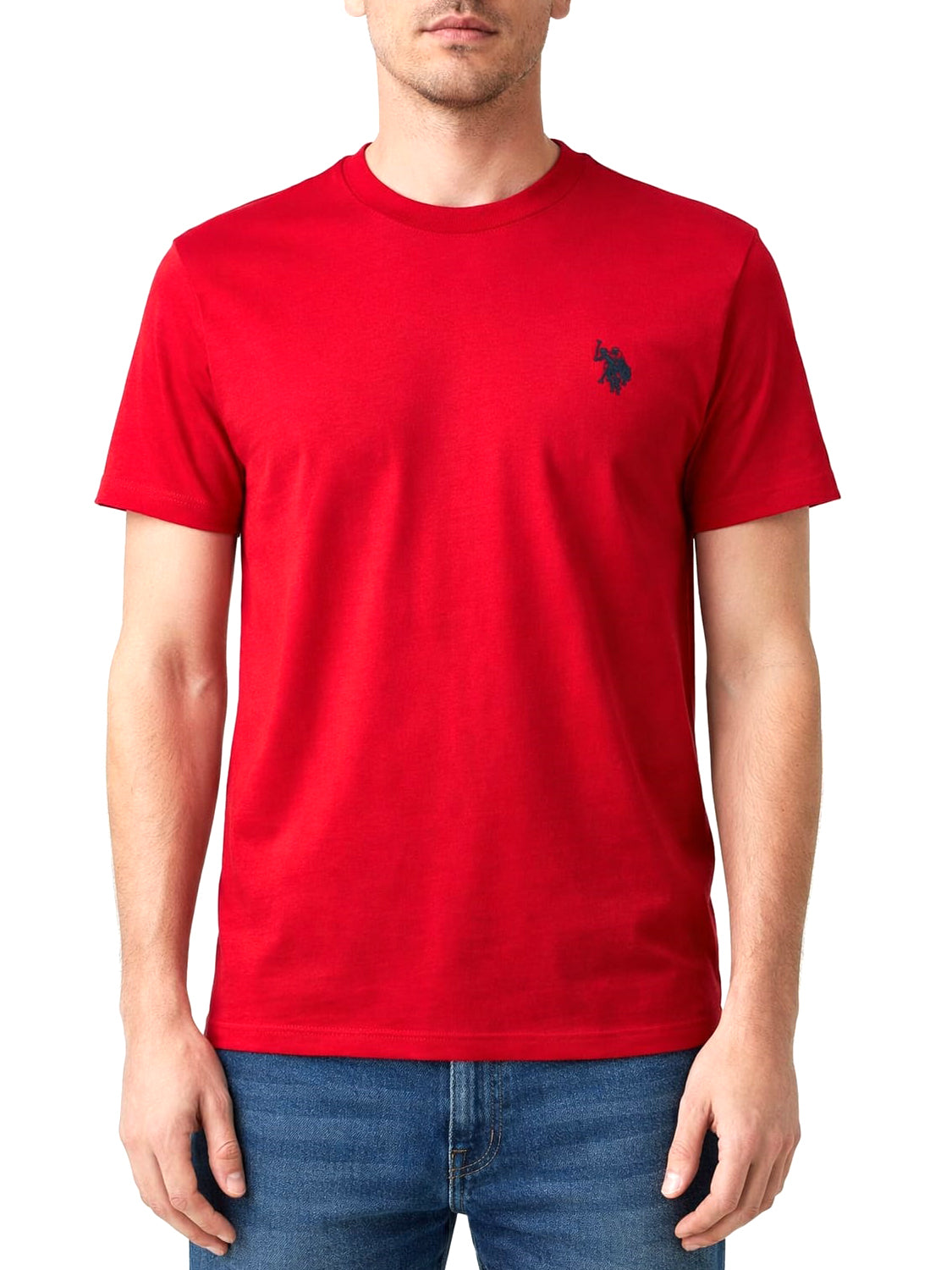 U.S. Polo Assn. T-shirt Uomo Rosso