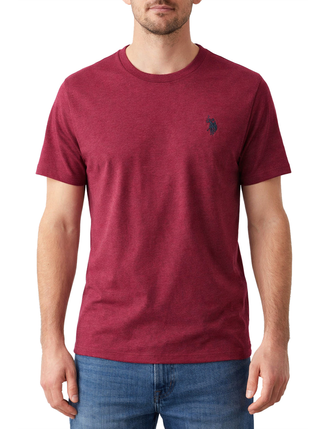 U.S. Polo Assn. T-shirt Uomo Bordeaux