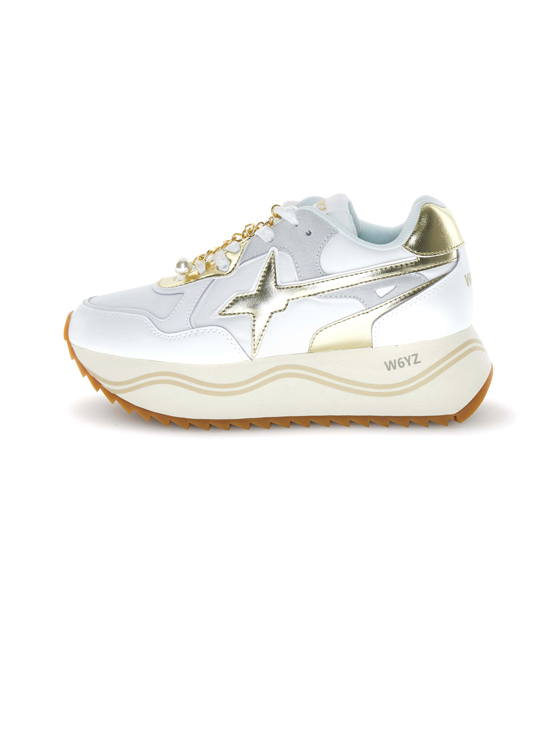 W6YZ Sneakers Donna Deva - W Bianco